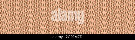 Computer-generierte Hexagon Tile Verbindung Kunst Hintergrund Design Illustration Stock Vektor