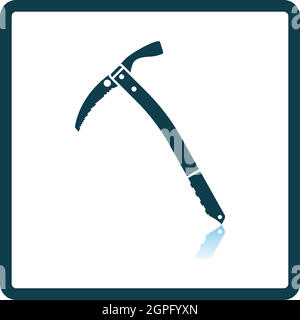 Symbol „Ice Axe“ Stock Vektor