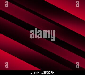Schöne Rote Dunkle Formen Abstrakten Hintergrund Wallpaper Konzept. Neue und moderne Designtapete Stockfoto