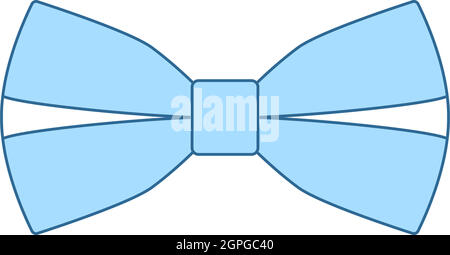 Symbol Für Die Business Butterfly Krawatte Stock Vektor