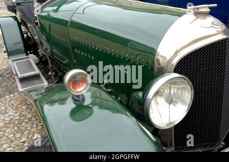 Raduno Auto storiche al parco del Valentino - Turin Stockfoto