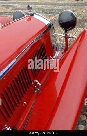 Raduno Auto storiche al parco del Valentino - Turin Stockfoto