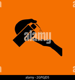 Symbol „Spender Für Flüssigseife“ Stock Vektor