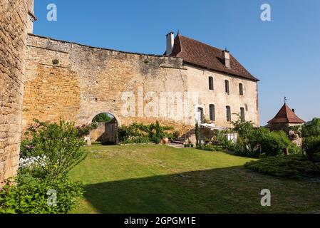 Frankreich, Haute Saone, Oricourt, mittelalterliche Burg von Oricourt aus dem 12. Jahrhundert Stockfoto