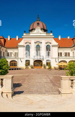 Ungarn, um Budapest, Godollo, barockes Königsschloss von Gödöllö, Sommerresidenz von Sissi (Königin Elisabeth) Stockfoto