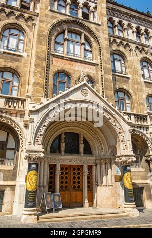 Ungarn, Budapest, von der UNESCO zum Weltkulturerbe erklärt, Buda-Viertel, Burgberg, Ungarisches Nationalarchiv Stockfoto