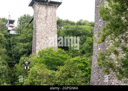 Frankreich, Calvados, Souleuvre en Bocage Stockfoto