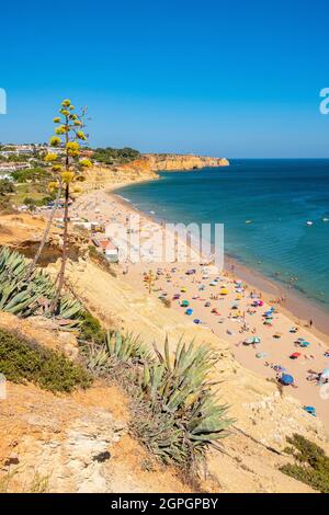 Portugal, Algarve, Lagos, Ponte da Piedade Stockfoto