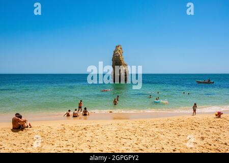 Portugal, Algarve, Albufeira, Evaristo, Praia da Marinha Stockfoto