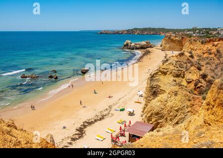 Portugal, Algarve, Portimao, praia da Rocha Stockfoto