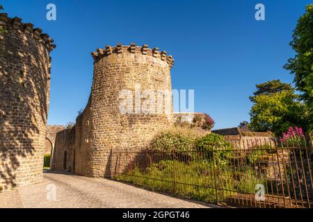 Frankreich, Somme (80), Baie de Somme, Saint-Valery-sur-Somme, la vielle ville Stockfoto