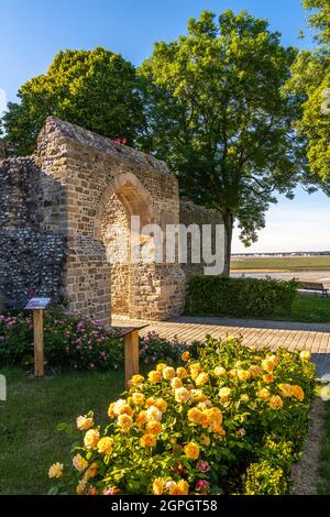 Frankreich, Somme (80), Baie de Somme, Saint-Valery-sur-Somme, la vielle ville Stockfoto