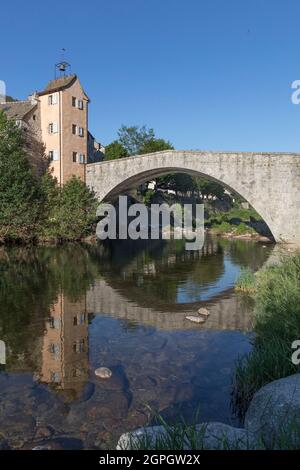 Frankreich, Lozere, Le Pont-de-Montvert, Nationalpark Cevennes Stockfoto