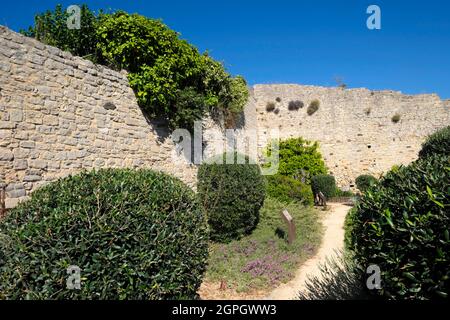 Frankreich, Var, Ollioules, unter dem Schloss, im Vintimille-Garten, Ein ehemaliger mittelalterlicher Garten Stockfoto