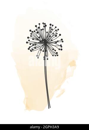 Ein modernes universelles Kunstposter. Geeignet für Grußkarten, Poster, Urlaubskarten, Corporate Cards, Einladungen. Abstraktes Design. Vektorgrafik Stock Vektor