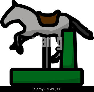 Symbol „Horse Machine“ Stock Vektor