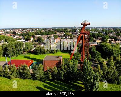 Zeche Monopol Schachanlage Grillo, Kamen Stockfoto