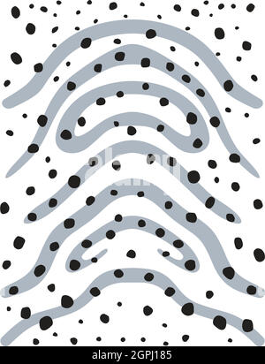 Hintergrund der Zebra Shark Haut Stock Vektor
