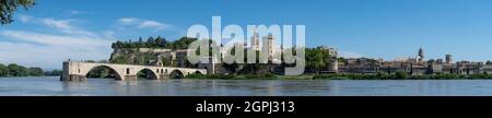 Panorama von Avignon, Frankreich Stockfoto