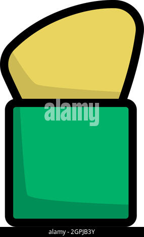 Make-Up-Pinsel-Symbol Stock Vektor