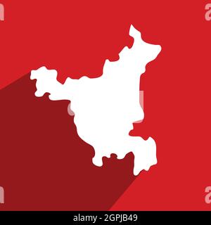 Haryana Day Indischer Staatshintergrund Stock Vektor