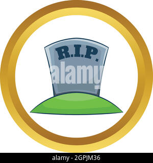 RIP auf schwere Vektor icon Stock Vektor