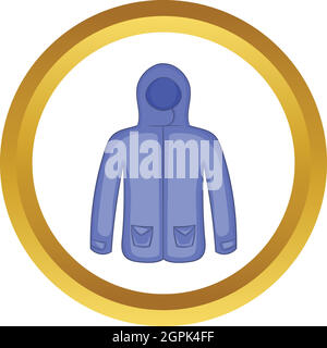 Hoodie Pullover Vektor icon Stock Vektor