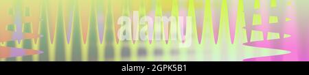 Eine abstrakte Wellig psychedelischen Hintergrundbild. Stockfoto