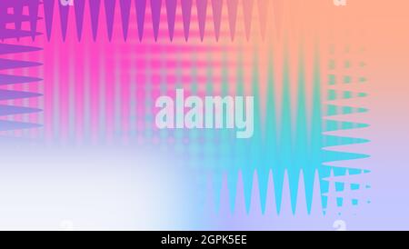 Eine abstrakte Wellig psychedelischen Hintergrundbild. Stockfoto