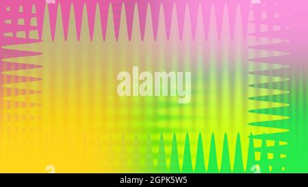 Eine abstrakte Wellig psychedelischen Hintergrundbild. Stockfoto
