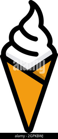 Eis-Symbol Stock Vektor