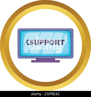 Support-Vektor-Symbol Stock Vektor