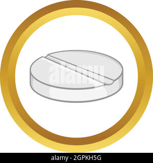 Medizin Pille Vektor icon Stock Vektor