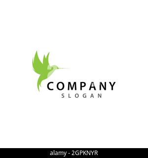 Bird Logo Vorlage Vektor Symbol Design Stockfoto
