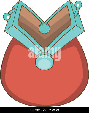 Leere Mappe Symbol, Cartoon Stil Stock Vektor