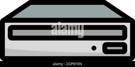 CD-ROM-Symbol Stock Vektor