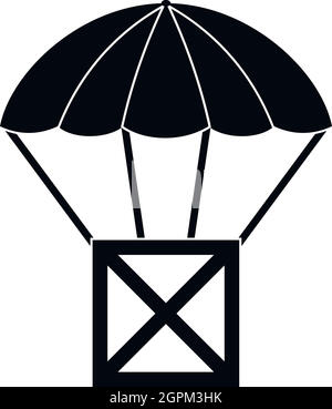 Ballon-Symbol, einfachen Stil Stock Vektor