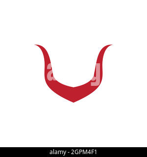 Devil Horn Vektor-Symbol Stock Vektor
