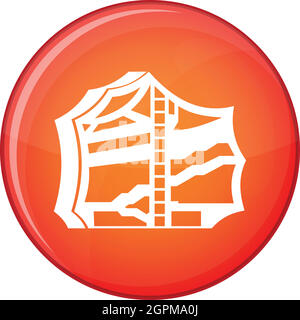 Kimchi, Traditionelles koreanisches Essen Icon, flachen Stil Stock Vektor