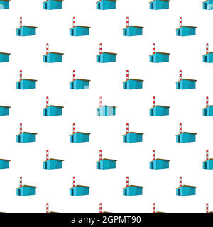 Chemischen Lager Muster, Cartoon-Stil Stock Vektor