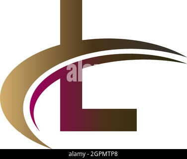 Mix aus Buchstaben mit schnellem Schrägstrich Design Logo Icon Konzept Stock Vektor