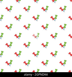 PIN Muster, Cartoon-Stil Stock Vektor