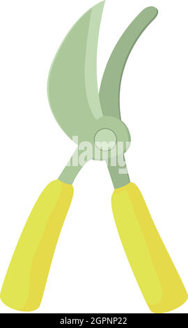 Pruner Symbol, Cartoon Stil Stock Vektor