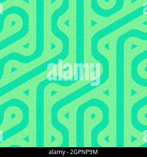 Computer-generierte Hexagon Tile Verbindung Kunst Hintergrund Design Illustration Stock Vektor