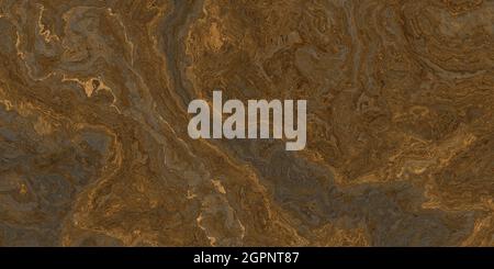 Muster aus goldenem Marmor. Abstrakte Textur und Hintergrund. 2D-Illustration Stockfoto