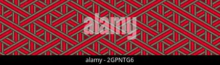 Computer-generierte Hexagon Tile Verbindung Kunst Hintergrund Design Illustration Stock Vektor