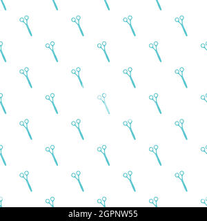 Schere Muster, Cartoon-Stil Stock Vektor