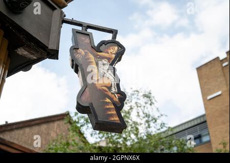 Die Lola Lo Tiki Bar und Club Night Club in Cambridge, Großbritannien Stockfoto