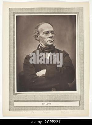 Hal&#xe9;vy, c. 1876. Woodburytype, aus der Zeitschrift "Galerie Contemporaine litt&#xe9;raire, Artistique" (1877), Band 2. Stockfoto
