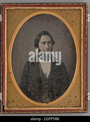 Ohne Titel (Porträt von Thomas Preston), 1855. Daguerreotyp. Stockfoto